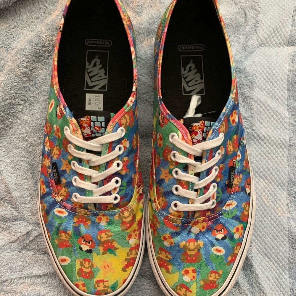 Mario Bros Nintendo Vans
